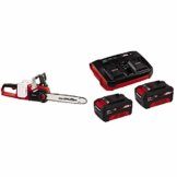 Einhell Akku-Kettensäge GE-LC 36/35 Li-Solo Power X-Change + Einhell 4512083 2X 3,0Ah & Twincharger PXC-Starter-Kit - 1