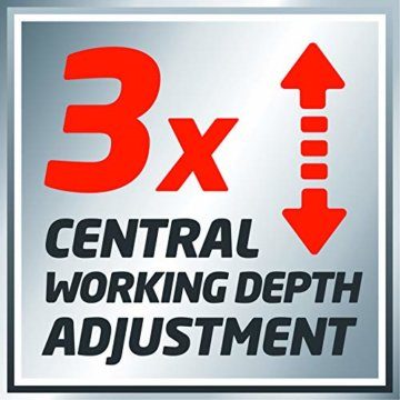 Einhell Akku Vertikutierer-Lüfter GE-SC 35/1 Li Solo Power X-Change (Lithium Ionen, 2 x 18 V, Arbeitsbreite 350 mm) + Lüfterwalze passend für Vertikuterer GE-SC 35 Li (1 Stück) - 12