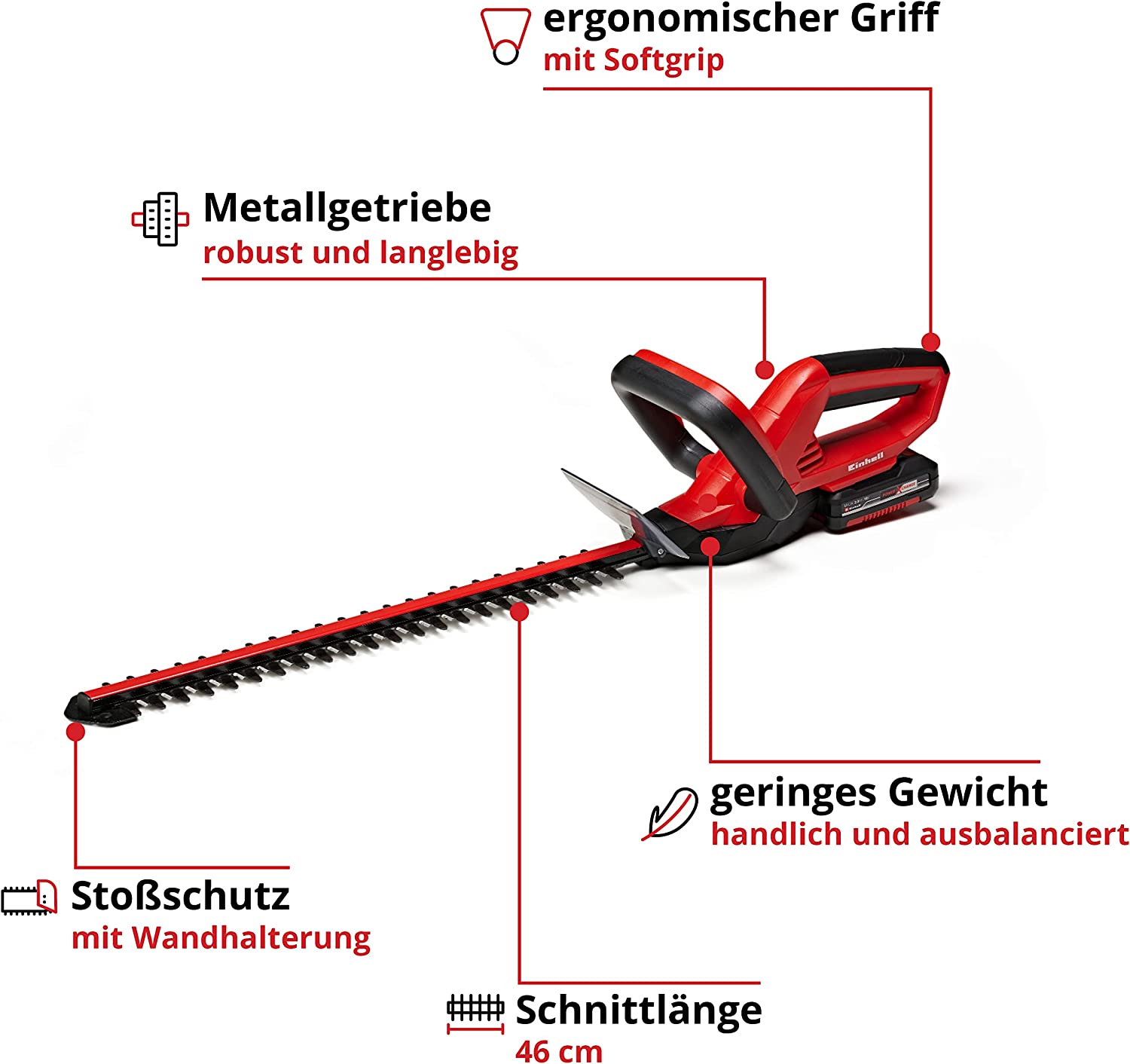 Einhell GC-CH 1846 Li Kit Test