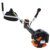 FUXTEC Profi Benzin Motorsense FX-PS152 – Profisense mit Faden und Komfort-Tragegurt – Rasentrimmer mit Antivibrationssystem – 2-Takt Freischneider Fadenspule - 7
