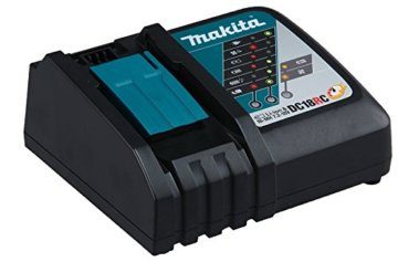 Makita DHR171RAJ Akku-Bohrhammer für SDS-PLUS 18 V / 2,0 Ah, 2 Akkus + Ladegerät im MAKPAC, Schwarz, mit 2x Akku 2,0 Ah - 2