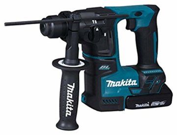 Makita DHR171RAJ Akku-Bohrhammer für SDS-PLUS 18 V / 2,0 Ah, 2 Akkus + Ladegerät im MAKPAC, Schwarz, mit 2x Akku 2,0 Ah - 1