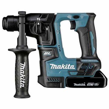 Makita DHR171RAJ Akku-Bohrhammer für SDS-PLUS 18 V / 2,0 Ah, 2 Akkus + Ladegerät im MAKPAC, Schwarz, mit 2x Akku 2,0 Ah - 6