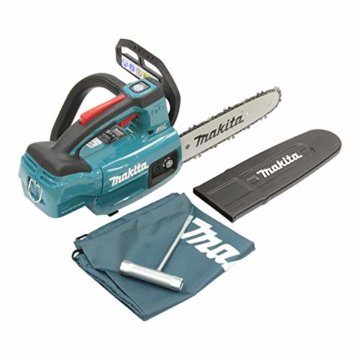 Makita DUC254Z Akku-Kettensäge 18 V (ohne Akku, ohne Ladegerät) & Ladegerät DC18RC für 14,4 Volt und 18 Volt Schiebeakkus, 195584-2 - 2