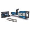 Scheppach Abbruchhammer AB1900 Bohrhammer Betonhammer | 60J Schlagkraft | 1900W Leistung | 390 mm inkl. Spitz- und Flachmeißel und Transportbox - 1
