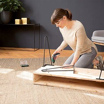 Bosch Akkuschrauber IXO (5. Generation, 3,6 Volt integriert Akku, Drehmoment-Aufsatz, 10 Bits, USB Ladegerät, im Karton) - Amazon Edition - 2