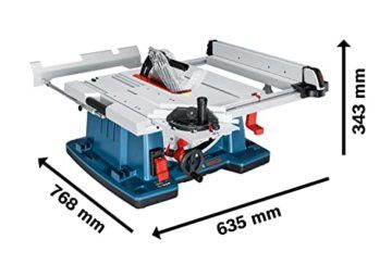 Bosch Professional Tischkreissäge GTS 10 XC (2100 Watt, Sägeblatt-Ø: 254 mm, Sägeblattbohr-Ø: 30 mm, im Karton) - 3