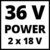 Einhell 4020450 TE-AC 36/6/8 Li OF Set-Solo Akku-Kompressor, Rot, Schwarz + Starter Kit Akku und Ladegerät Power X-Change, 18 V, 2x3,0 Ah Akku - 17