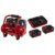 Einhell 4020450 TE-AC 36/6/8 Li OF Set-Solo Akku-Kompressor, Rot, Schwarz + Starter Kit Akku und Ladegerät Power X-Change, 18 V, 2x3,0 Ah Akku - 1