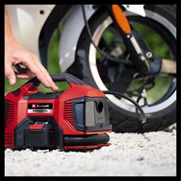 Einhell Akku-Kompressor PRESSITO 18/21 Power X-Change (18 V, max. 10.5 bar, 21 l/min Ansaugleistung, Motordrehzahl 18000 min^-1, ölfrei, ohne Akku) - 9