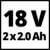 Einhell Akku-Schlagbohrschrauber-Set TE-CD 18/40 Li-i +64 (2x2,0 Ah) Power X-Change (Li-Ion, 18 V, 40 Nm, Drehzahl-Elektronik, 2-Gang-Getriebe, max. 24.000 min-1, inkl. Akkus, Ladegerät & Zubehör) - 8