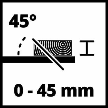 Einhell Akku-Tischkreissäge TE-TS 36/210 Li-Solo Power X-Change (Lithium-Ionen, Aluminiumtisch, Tischverbreiterung, Softstart, inkl. Winkelanschlag, ohne Akku und Ladegerät) - 14