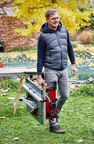 Einhell Akku-Tischkreissäge TE-TS 36/210 Li-Solo Power X-Change (Lithium-Ionen, Aluminiumtisch, Tischverbreiterung, Softstart, inkl. Winkelanschlag, ohne Akku und Ladegerät) - 4
