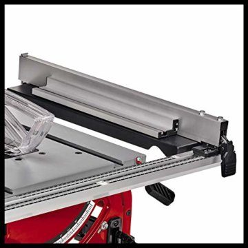 Einhell Akku-Tischkreissäge TE-TS 36/210 Li-Solo Power X-Change (Lithium-Ionen, Aluminiumtisch, Tischverbreiterung, Softstart, inkl. Winkelanschlag, ohne Akku und Ladegerät) - 10
