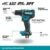 Makita DDF485Z Akku-Bohrschrauber 18 V (ohne Akku, ohne Ladegerät), Blau/Silber - 2