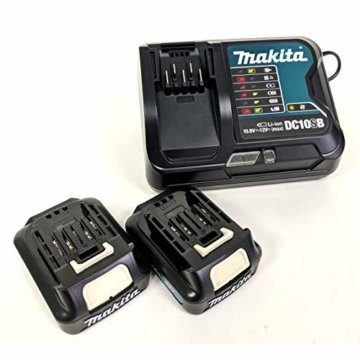 Makita DF333DSAE Akku-Bohrschrauber 12 V max. / 2,0 Ah, 2 Akkus + Ladegerät im Transportkoffer - 9