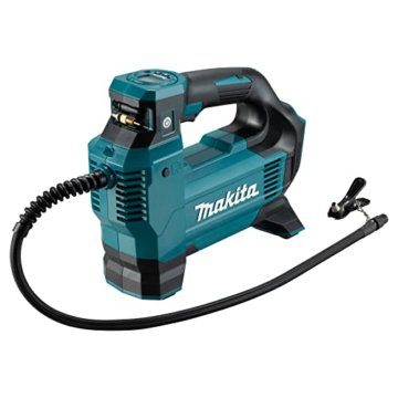 Makita DMP181Z Akku-Kompressor 11,1 bar 18V (ohne Akku, ohne Ladegerät), Petrol - 1