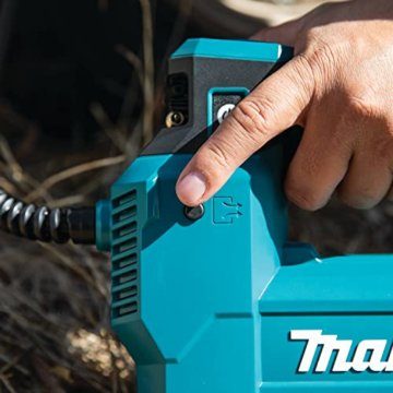 Makita DMP181Z Akku-Kompressor 11,1 bar 18V (ohne Akku, ohne Ladegerät), Petrol - 5