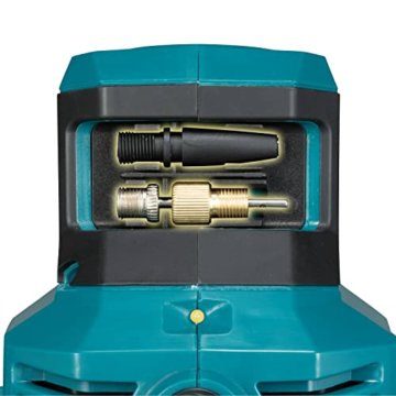 Makita DMP181Z Akku-Kompressor 11,1 bar 18V (ohne Akku, ohne Ladegerät), Petrol - 6