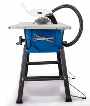 Scheppach Tischkreissäge HS100S (2000W, Schwarz, Blau, Sägeblatt Ø250mm, Schnitthöhe 85mm, Tischgröße mit Verbreiterung 642 x 940 mm, Tischhöhe 830mm) - 3