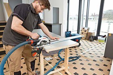Bosch Professional 18V System Akku Kreissäge GKS 18V-57 G (Sägeblatt-Ø: 165 mm, Schnitttiefe: 57 mm, ohne Akkus und Ladegerät, in L-BOXX) - 5