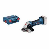Bosch Professional 18V System Akku Winkelschleifer GWS 18-125 V-LI (Leerlaufdrehzahl: 10.000 min-1, Scheiben-Ø: 125 mm, ohne Akkus und Ladegerät, in L-BOXX) - 1