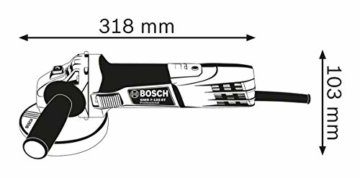 Bosch Professional Winkelschleifer GWS 7-125 (720 Watt, Scheiben-Ø: 125 mm, im Karton) - 2