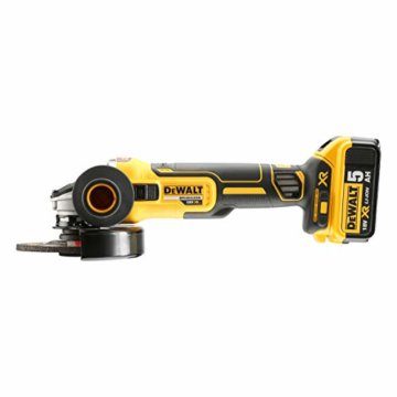 Dewalt DCG405NT-XJ Bürstenloser Motorschleifer im TSTAK-Gehäuse ohne Akkus und Ladegerät, 18 V, mehrfarbig (schwarz / gelb), 44 x 33,5 x 16 cm - 4