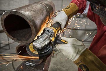 Dewalt DCG405NT-XJ Bürstenloser Motorschleifer im TSTAK-Gehäuse ohne Akkus und Ladegerät, 18 V, mehrfarbig (schwarz / gelb), 44 x 33,5 x 16 cm - 8