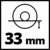 Einhell Winkelschleifer TC-AG 125 (850W, 12.000 1/min Drehzahl, 125mm Scheiben-ø, Scheibenschutz, Spindelarretierung, flacher Aluminium-Getriebekopf) - 11