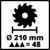 Einhell Zug-Kapp-Gehrungssäge TC-SM Dual (Neuheit 2020) (1.500 W, Ø210 x Ø30 mm Sägeblatt, 31 cm/21 cm Schnittbreite 90°/45°, Zugfunktion, Spannvorrichtung, inkl. Hartmetall-Sägeblatt) True Red - 8
