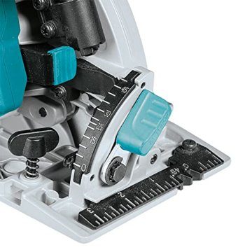 Makita DHS680Z Akku-Handkreissäge 57mm 18 V (ohne Akku, ohne Ladegerät), Blau, Silber - 4