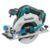 Makita DHS680Z Akku-Handkreissäge 57mm 18 V (ohne Akku, ohne Ladegerät), Blau, Silber - 1