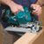 Makita DHS680Z Akku-Handkreissäge 57mm 18 V (ohne Akku, ohne Ladegerät), Blau, Silber - 7