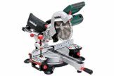 Metabo Kappsäge KGS 216 M (Kapp- und Gehrungssäge mit Zugfunktion, 619260000) 1500 W, 216mm Sägeblatt-Ø, mit Laser und LED-Arbeitslicht, im Karton - 1