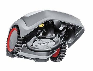 AL-KO Mähroboter Robolinho 500 W, 20 cm Schnittbreite, Li-Ion Akku (2,5 Ah/max. 20 V), Rasenflächen bis 500 m², Steigfähigkeit bis 45 %, leise 60 dB(A), mit Smartphone bedienbar - 4