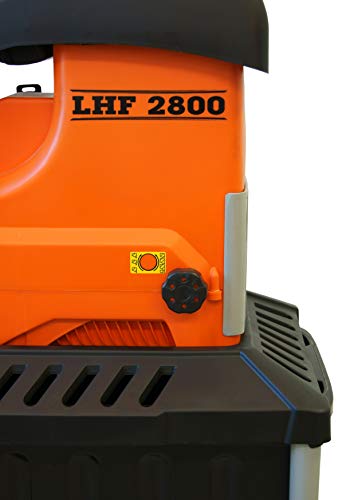 ATIKA LHF 2800 Leise-Walzenhäcksler Gartenhäcksler Elektrohäcksler Schredder | 230V | 2800W - 6