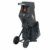 DELTAFOX Elektro Messerhäcksler - DG-EKS 2445-2400 W - inkl. 45 ltr Fangsack - 12 kg leicht - Laufräder mit Radabdeckung - Gartenhäcksler für 45 mm Äste - Schredder - 6