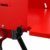 EBERTH Holzspalter Brennholzspalter Hydraulikspalter Elektrisch 2200W, mit Unterbau, 7t Spaltkraft und Käfig, max. bis 52cm Holzlänge und 25cm Durchmesser, Transporträder, 230V, Liegend - 5