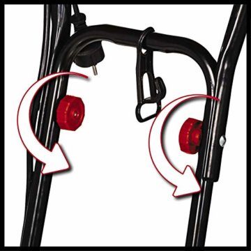 Einhell Elektro-Bodenhacke GC-RT 1545 M (1500W - 45cm, 22 cm Arbeitstiefe, 45 cm Arbeitsbreite, 2-Punkt-Sicherheitsschalter, Überlastkupplung, klappbarer Führungsholm, robuste Hackmesser) - 6