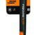 Fiskars Spaltaxt, Inklusive Klingen- und Transportschutz, Länge: 60 cm, Antihaftbeschichtet, Hochwertige Stahl-Klinge/Glasfaserverstärkter Kunststoff-Stiel, Schwarz/Orange, X17–M, 1,53 kg, 1015641 - 7