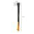 Fiskars Spaltaxt, Inklusive Klingen- und Transportschutz, Länge: 71 cm, Antihaftbeschichtet, Hochwertige Stahl-Klinge/Glasfaserverstärkter Kunststoff-Stiel, Schwarz/Orange, X21–L, 1,63 kg, 1015642 - 2