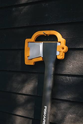 Fiskars Spaltaxt, Inklusive Klingen- und Transportschutz, Länge: 71 cm, Antihaftbeschichtet, Hochwertige Stahl-Klinge/Glasfaserverstärkter Kunststoff-Stiel, Schwarz/Orange, X21–L, 1,63 kg, 1015642 - 6