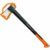 Fiskars Spaltaxt, Inklusive Klingen- und Transportschutz, Länge: 72 cm, Antihaftbeschichtet, Hochwertige Stahl-Klinge/Glasfaserverstärkter Kunststoff-Stiel, Schwarz/Orange, X25–XL, 2,4 kg, 1015643 - 2