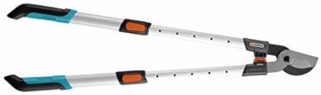 Gardena Comfort Teleskop-Astschere 650 BT: Teleskopierbare Bypass-Baumschere für frisches Holz bis 42 mm Durchmesser, 65–90 cm Länge, hohe Hebelkraft, ergonomische Griffe, Anschlagspuffer (8779-20) - 3
