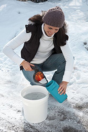 Gardena Kleinstreuer S: Streugutbehälter und Handstreuer geeignet für Sand, Salz und Splitt, zum Streuen im Winter, einzigartiges Dosiersystem, auch für Dünger und Saatgut verwendbar (3255-20) - 7