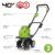 Greenworks Akku-Bodenhacke G40TL (Li-Ion 40V Akku Bodenfräse mit spezialgehärteten 4 Hackmessern Arbeitstiefe 20cm Arbeitsbreite 26cm ohne Akku und Ladegerät) - 2