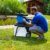 Güde 94375 GH 2800 Super Silent Gartenhäcksler (2800W, Induktionsmotor, 55L Fangbox, 45mm max. Astdicke, Leise), Blau - 8