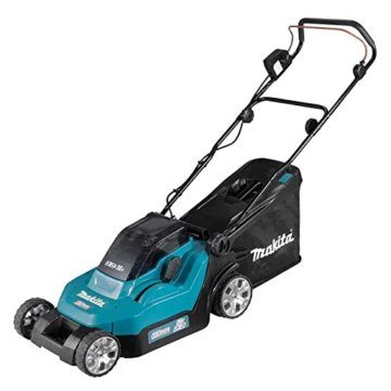 Makita Rasenmäher 36V DLM382CM2, 38 cm, 2 x 18 V (2 x 4,0 Ah) Blau - 2