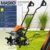 MASKO® elektrische Motorhacke 1500 Watt | 45cm Arbeitsbreite 20cm Arbeitstiefe | Bodenhacke | Ackerfräse Kultivator Gartenfräse | Elektro Hacke | klappbarer Handgriff | Metallgehäuse | Transporträder - 7